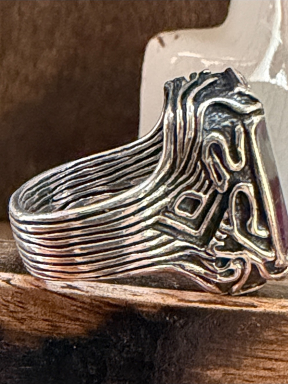 STUNNING & LARGE SILPADA RING. 9. RARE - Picture 4 of 6